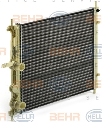 HELLA Radiator, engine cooling 8MK 376 900-141 for Fiat Multipla 186