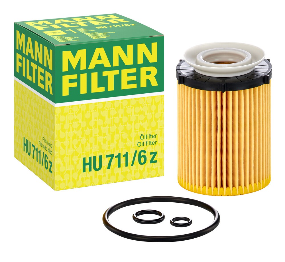 MANN-FILTER Oljefilter MERCEDES-BENZ,INFINITI HU 711/6 z 15208HG00D,2701800009,2701800109 Motoroljefilter 2701840025,2701840125,A2701800009,15208HG00D