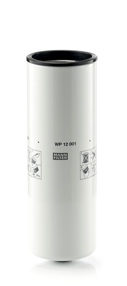 MANN-FILTER WP12001 Oil filter 324617A1