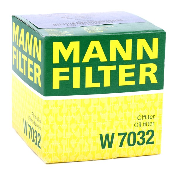 Filtro olio W 7032 MANN-FILTER M 20 X 1.5, con una valvola blocco arretramento, Filtro ad avvitamento