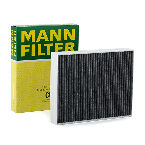 MANN-FILTER Activated Carbon Filter, 248 mm x 198 mm x 41 mm Width: 198mm, Height: 41mm, Length: 248mm Cabin filter CUK 25 001 buy