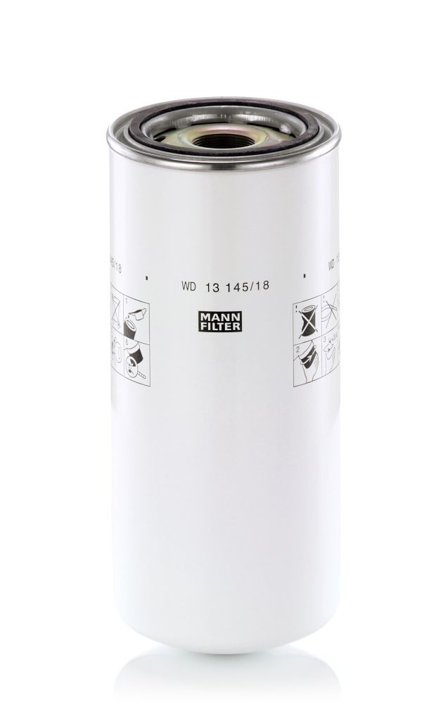 MANN-FILTER 1 1/2-16 UN-2B, Spin-on Filter Ø: 136mm, Height: 302mm Oil filters WD 13 145/18 buy