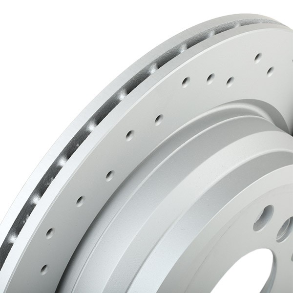ZIMMERMANN 150.2902.52 Brake rotor 300x20mm, 6/5, 5x120, internally vented, Perforated, Coated, High-carbon
