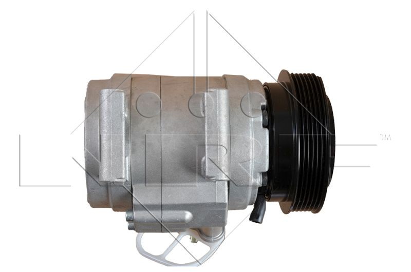 NRF 32710G Air conditioning compressor SP17 CP, 12V, PAG 46, with PAG compressor oil, with seal ring, EASY FIT