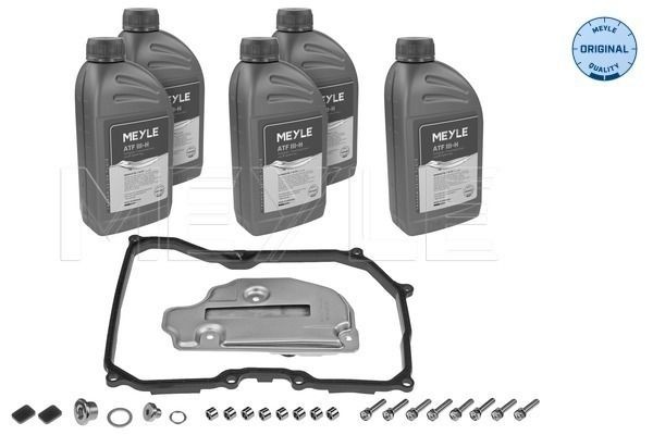 Parts kit, automatic transmission oil change MEYLE with accessories, with oil quantity for standard oil change, ORIGINAL Quality - 100 135 0100