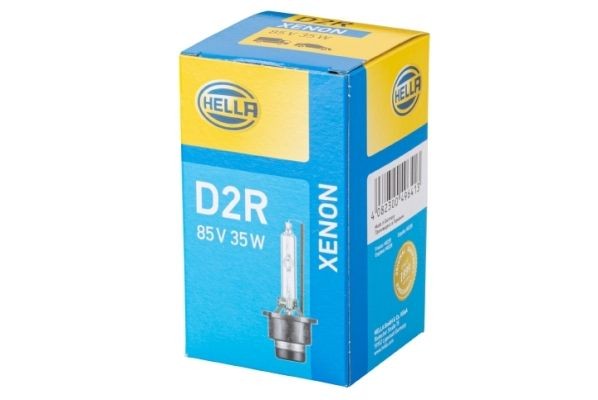 8GS 007 001-151 HELLA Fog lamp bulb AUDI D2R 85V 35W P32d-3, 4300K, Xenon, ECE approved