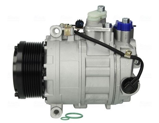 NISSENS 89412 Compressore aria condizionata 7SEU17C, 12V, PAG 46, R 134a