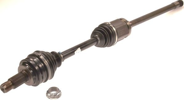 SPIDAN 24358 Drive shaft 922, 380mm, without bearing, with nut