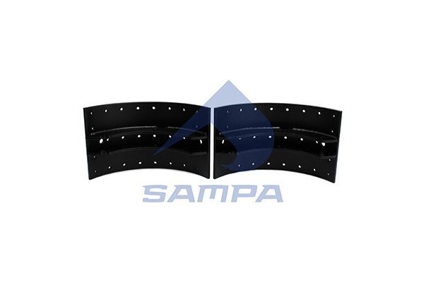 SAMPA Ø: 410 x 200 mm Thickness: 8mm, Width: 200mm Brake Shoes 030.648 buy