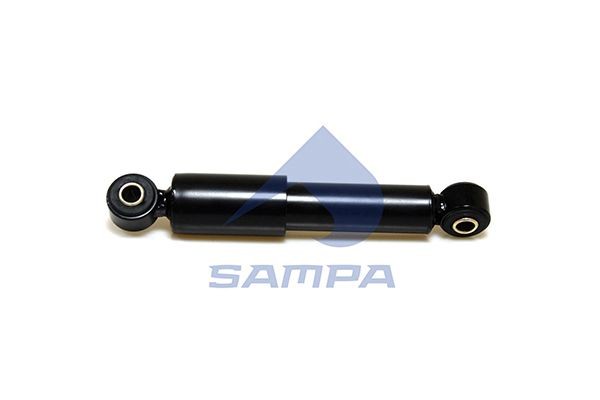 SAMPA Hinterachse, Öldruck, 915x545 mm, Zweirohr, Teleskop-Stoßdämpfer, oben Auge, unten Auge Stoßdämpfer 040.215 kaufen
