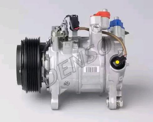 DENSO DCP05095 Air conditioning compressor 6SBU14A, 12V, PAG 46, R 134a, with magnetic clutch