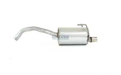 23838 Rear muffler 23838 WALKER Length: 880mm, with pipe, without mounting parts