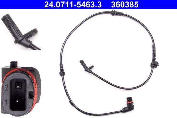 ATE ABS wheel speed sensor 24.0711-5463.3 suitable for MERCEDES-BENZ S-Class