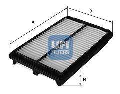 Great value for money - UFI Air filter 30.461.00