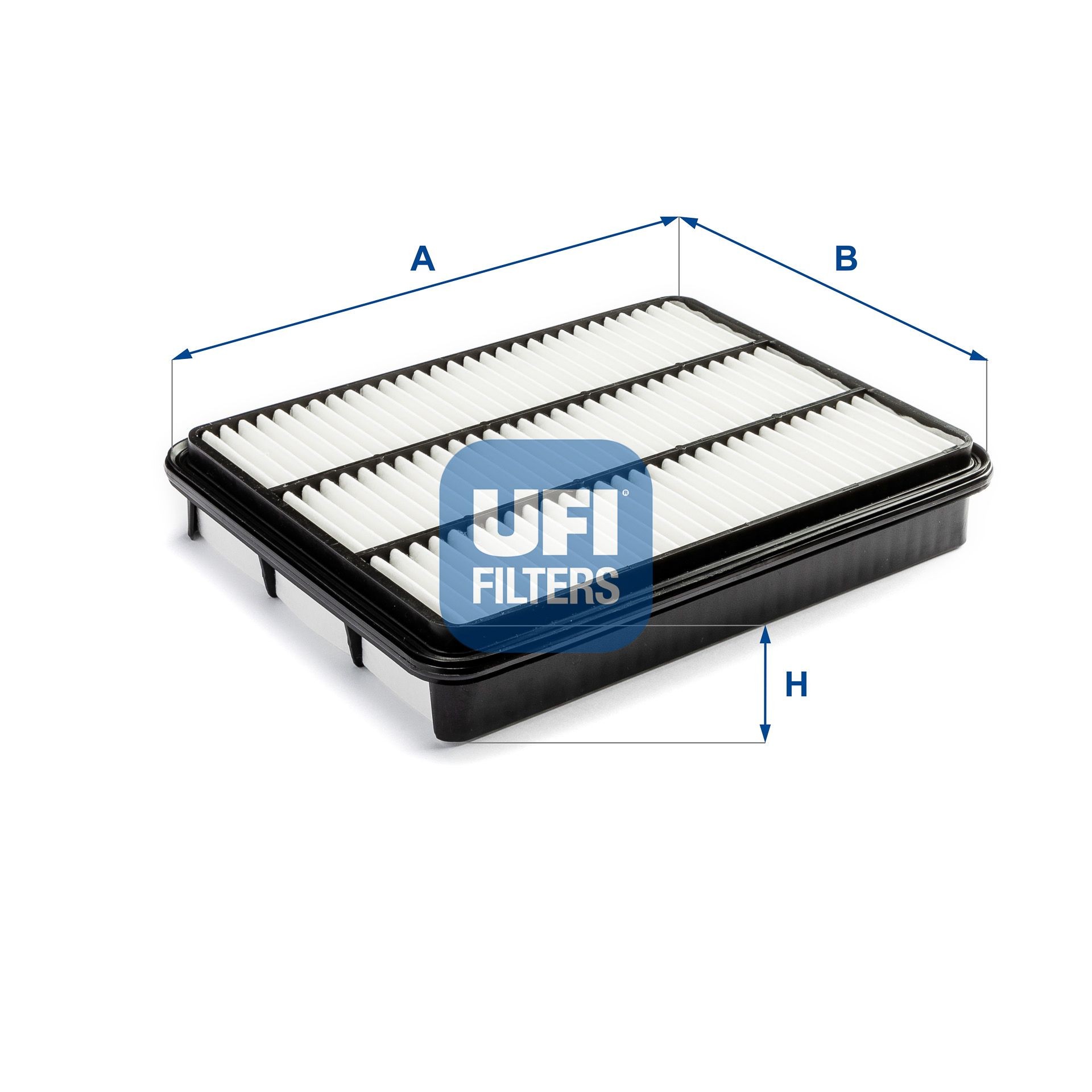 UFI 30.505.00 Air filter 52mm, 232mm, 311,5mm, Filter Insert