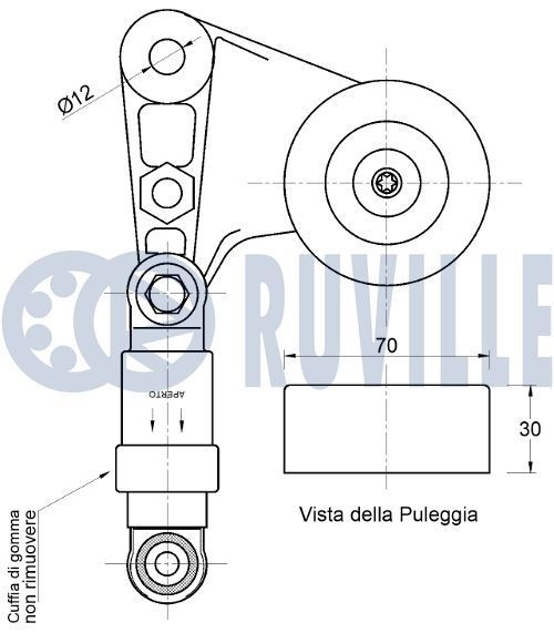 RUVILLE 56036711 Water pump + timing belt kit OPEL Insignia A Sports Tourer (G09) 2.0 CDTI (35) 140 hp Diesel 2015