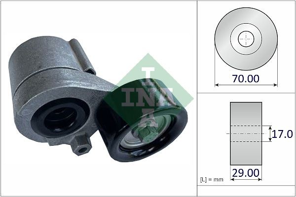 INA Pulleys: with freewheel belt pulley, Check alternator freewheel clutch & replace if necessary Length: 1183mm, Number of ribs: 6 Serpentine belt kit 529 0002 10 buy