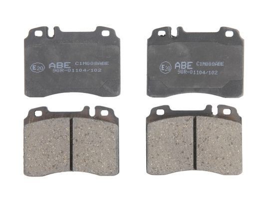ABE C1M008ABE Brake pad set Front Axle, not prepared for wear indicator