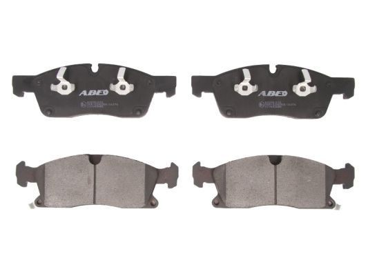 ABE C1Y042ABE Brake pad set Front Axle, with acoustic wear warning