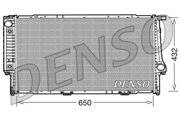DENSO DRM05062 Engine radiator 1723398