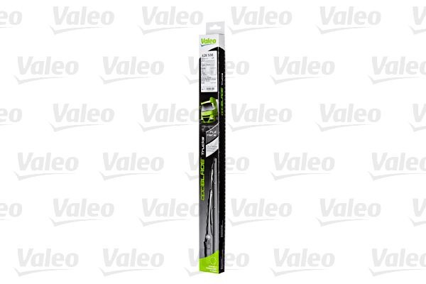 VALEO 628500 Windscreen wiper 500 mm both sides, Standard, for left-hand drive vehicles, 20 Inch , Hook fixing