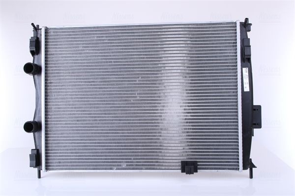 NISSENS 67367 Engine radiator Aluminium, 590 x 433 x 26 mm, without gasket/seal, without expansion tank, without frame, Brazed cooling fins