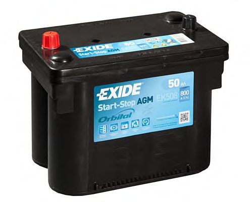 EXIDE EK508 Jeep WRANGLER 2022 Stop start battery