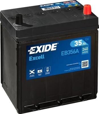 EXIDE Automotive battery EB356A