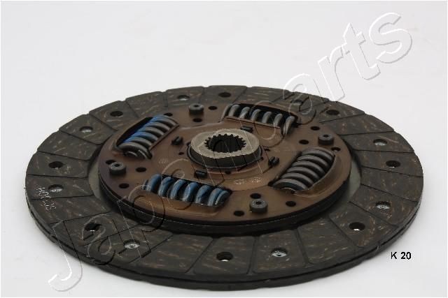 JAPANPARTS DF-K20 Clutch Disc 210mm, Number of Teeth: 20