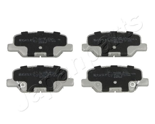 JAPANPARTS Rear Axle Height: 44mm, Thickness: 14mm Brake pads PP-315AF buy