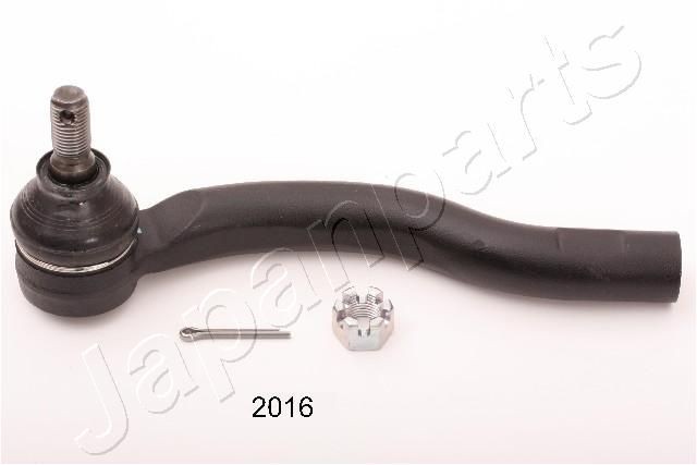 TI-2016L JAPANPARTS Tie rod end TOYOTA M12X1,5 mm, Left Front
