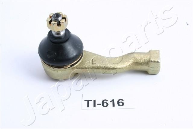 Track rod end ball joint JAPANPARTS 10X1,25 mm, Left Front - TI-616L