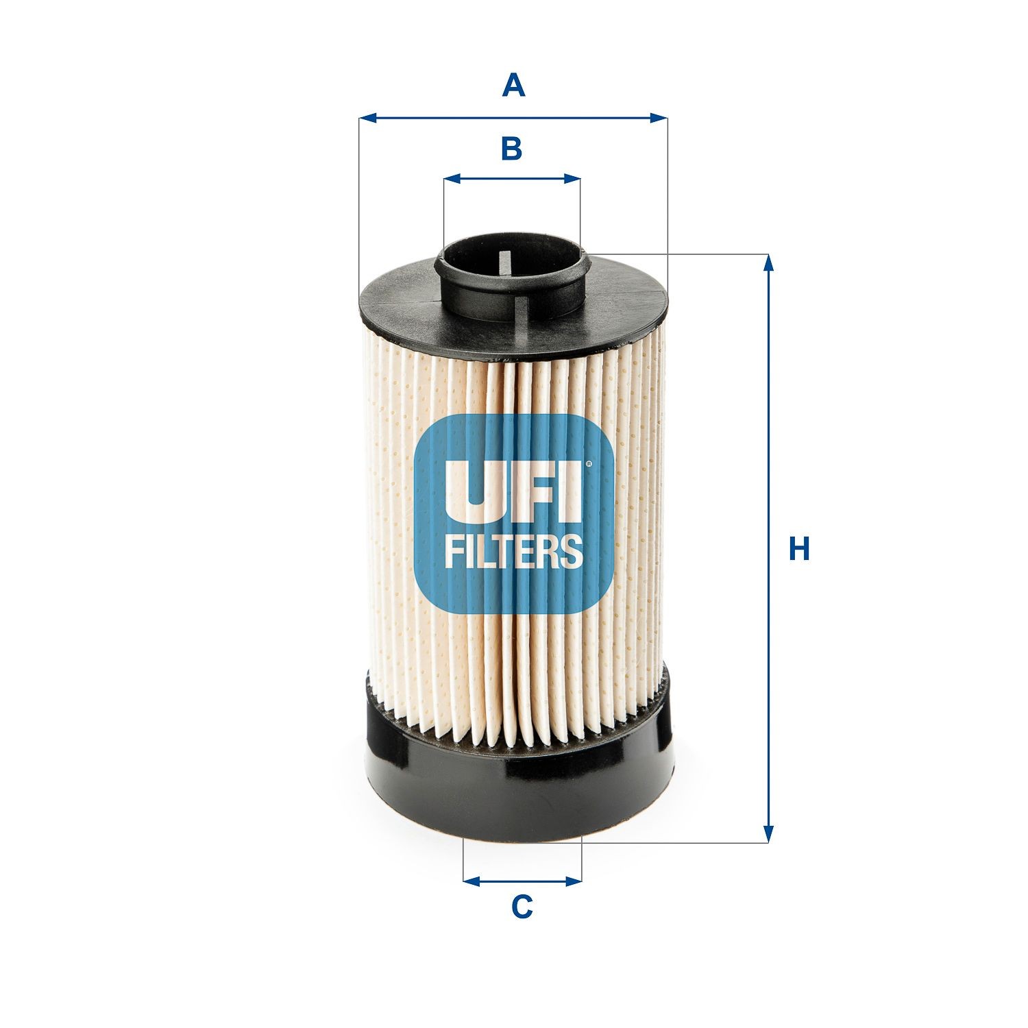 UFI 2607200 Fuel filters IVECO Daily IV Box Body / Estate 35C15 V, 35C15 V/P 146 hp Diesel 2011