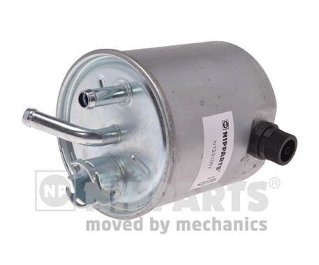 NIPPARTS N1331057 Fuel filter In-Line Filter, with connection for water sensor, 10mm, 10mm