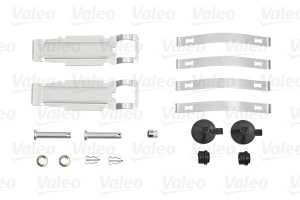 VALEO 29246 Disc pads OPTIPACK, Front Axle, excl. wear warning contact, without lock screw set