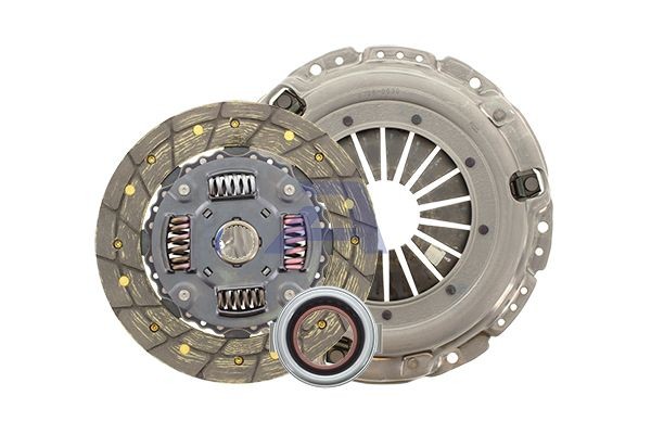 AISIN Clutch Kit (3P) three-piece, with clutch pressure plate, with clutch disc, with clutch release bearing, 220mm Ø: 220mm Clutch replacement kit KH-063 buy