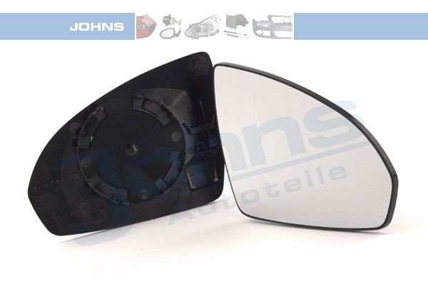 JOHNS 48 03 38-80 Wing mirror glass SMART FORTWO 2009 in original quality