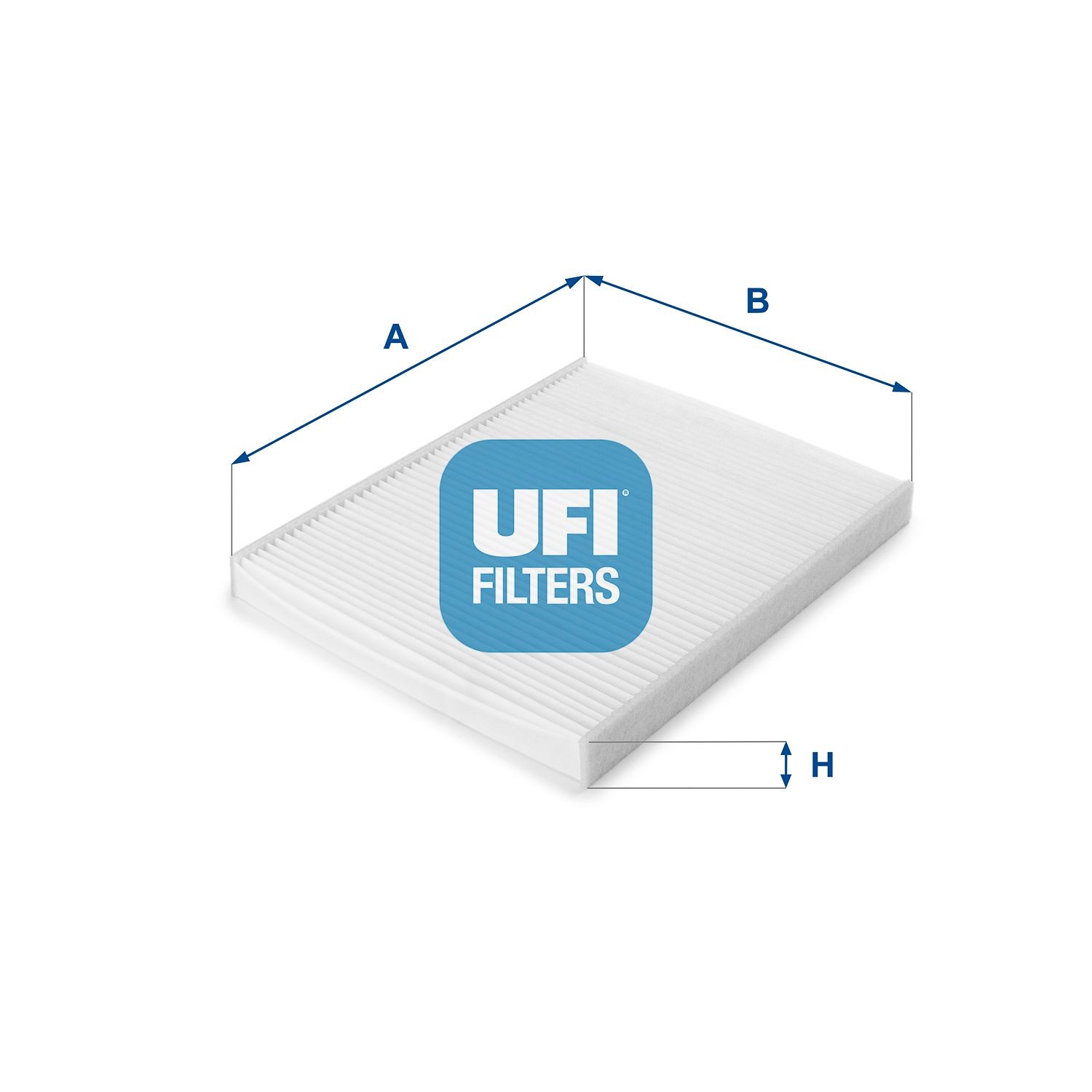 UFI Particulate Filter, 240 mm x 190 mm x 20 mm Width: 190mm, Height: 20mm, Length: 240mm Cabin filter 53.207.00 buy