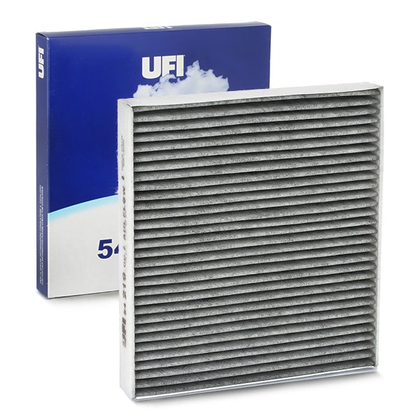 UFI 54.219.00 Pollen filter Activated Carbon Filter, 255 mm x 234 mm x 30 mm