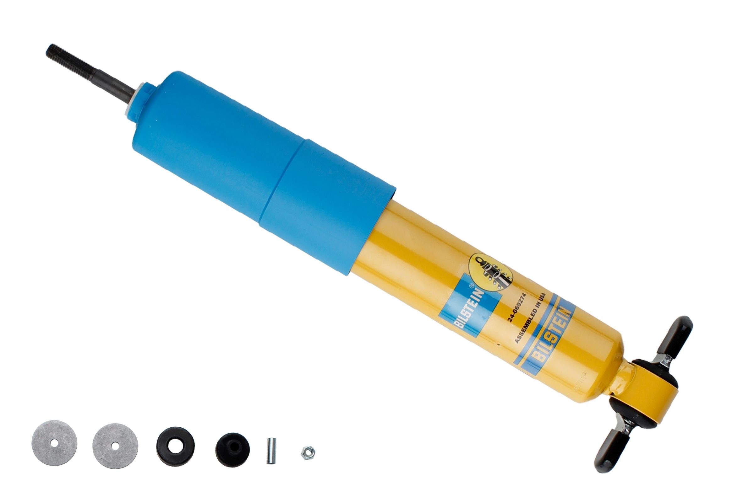 24-069274 BILSTEIN Shock absorbers DODGE Front Axle, Gas Pressure, Monotube, Absorber does not carry a spring, Bottom Yoke, Top pin