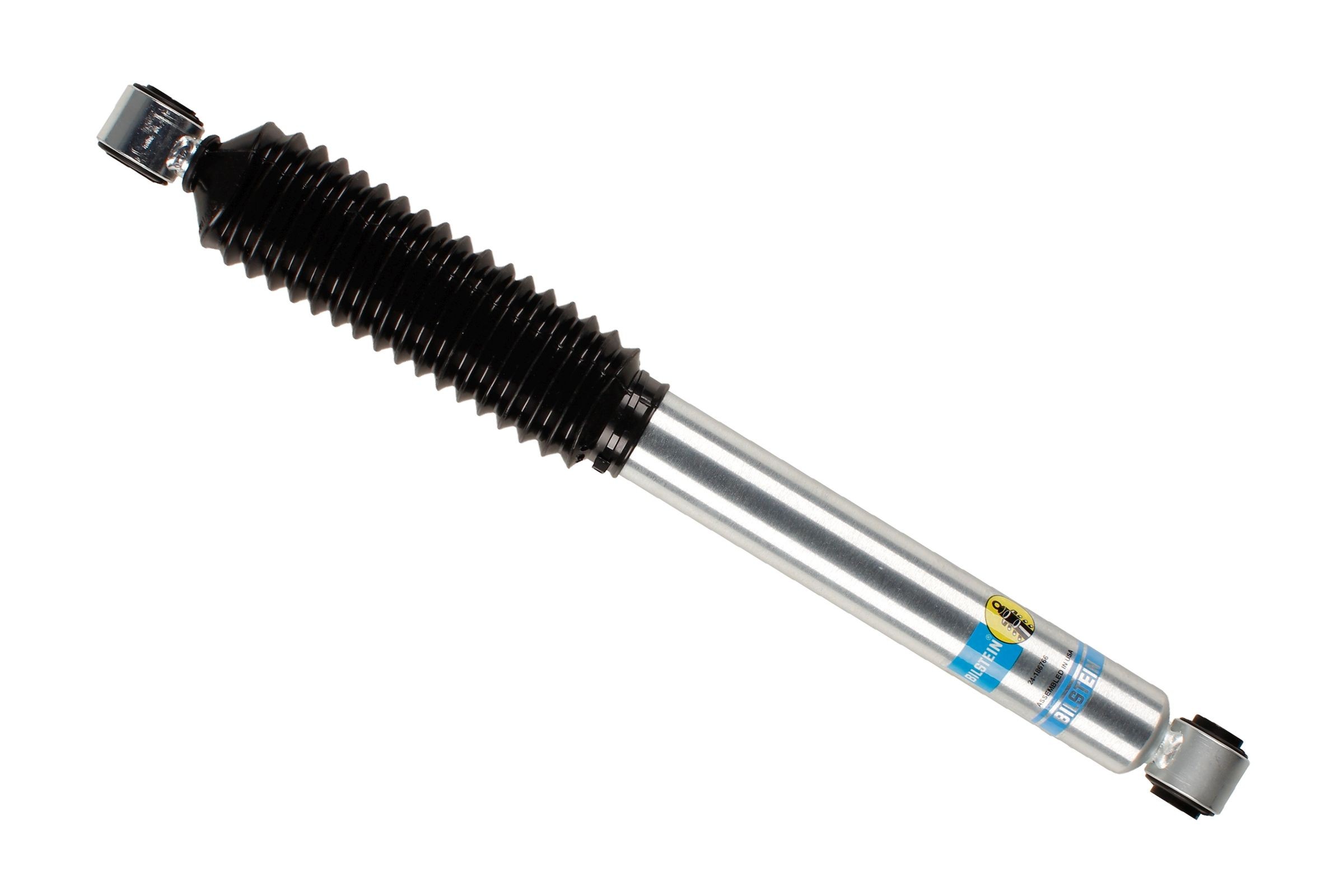 BILSTEIN - B8 5100 24-186766 Shock absorber Rear Axle, Gas Pressure, Monotube, Absorber does not carry a spring, Top eye, Bottom eye