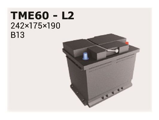 L2 AGM ED IPSA TME60 Battery 5GM 915 105 N