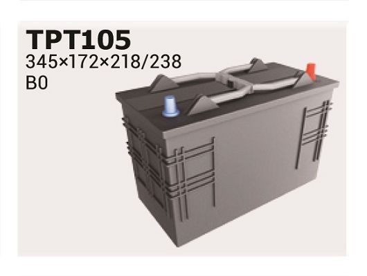 60528 IPSA 12V 110Ah 800A B0 Lead-acid battery Cold-test Current, EN: 800A, Voltage: 12V Starter battery TPT105 buy