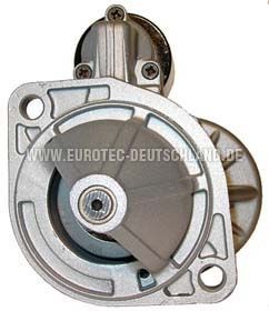 EUROTEC 11040147 Starter motor 12V, 1,9kW, Number of Teeth: 9