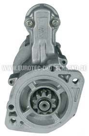 EUROTEC 11040623 Starter motor 12V, 2kW, Number of Teeth: 10,13