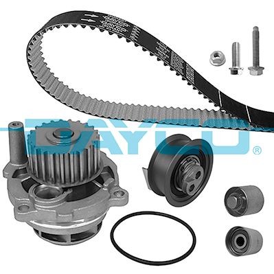Volkswagen TOURAN Cam belt kit 7547945 DAYCO KTBWP6140 online buy
