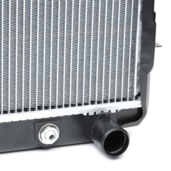 646862 Radiator 646862 NISSENS Aluminium, 504 x 518 x 36 mm, with oil cooler, with gaskets/seals, without expansion tank, with frame, Brazed cooling fins