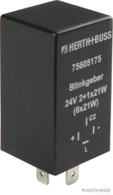 Original 75605175 HERTH+BUSS ELPARTS Indicator relay IVECO