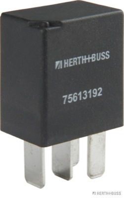 Low beam relay HERTH+BUSS ELPARTS 12V, 4-pin connector - 75613192
