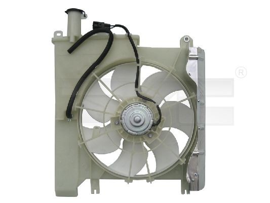 Original 836-0019 TYC Cooling fan assembly CITROËN